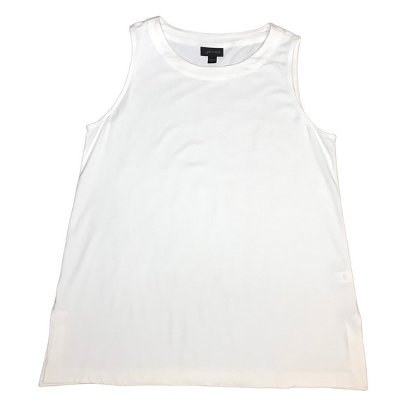 NEW J. Jill Wearever Layering Tank in White Size Medium - Picture 2 of 8